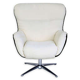 Serta® Rylie Collaboration Lounge Chair in Cream/Black