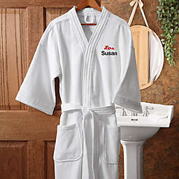 &quot;Hers&quot; White Spa Robe