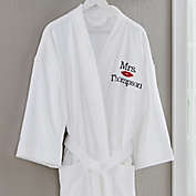 &quot;Mrs.&quot; Better Together Embroidered Robe