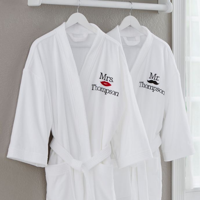 mr and mrs plush robes