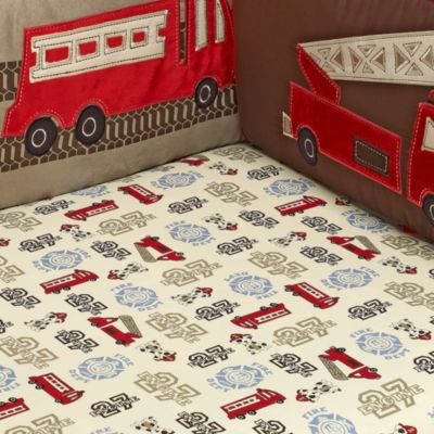 fire truck crib sheet