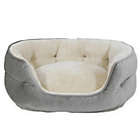 Alternate image 1 for PAWSLIFE&reg; Memory Foam Pet Bed in Grey