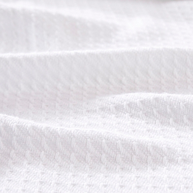 Madison Park Egyptian Cotton Full/Queen Blanket in White. View a larger version of this product image.