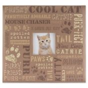 Cat Typography Scrapbook with Window
