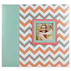 Alternate image 0 for Pastel Chevron Glitter Scrapbook with Photo Opening