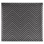 Black Chevron Glitter Scrapbook with Photo Opening
