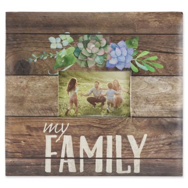 My Family Rustic Wood Scrapbook. View a larger version of this product image.