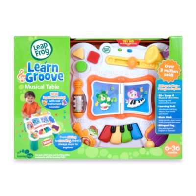 leapfrog learn and groove activity table