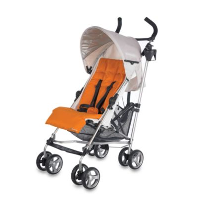 lightweight stroller orange