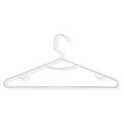 Honey-Can-Do 60-Pack Plastic Clothing Hangers in Brilliant White