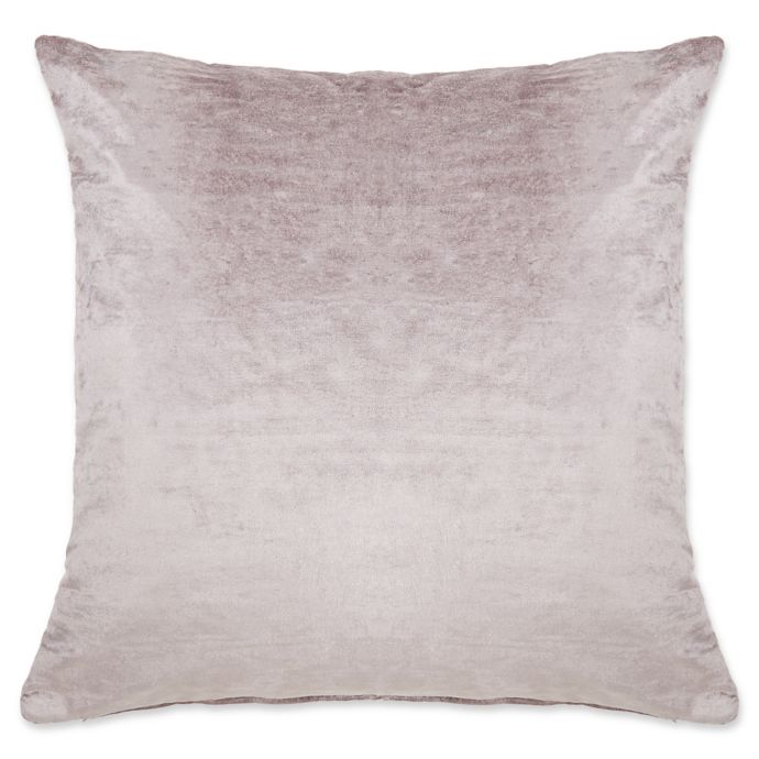 Make-Your-Own-Pillow Tink Velvet Square Throw Pillow Cover in Smokey ...