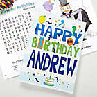 Alternate image 1 for Happy Birthday Boy or Girl Coloring Activity Book and Crayon