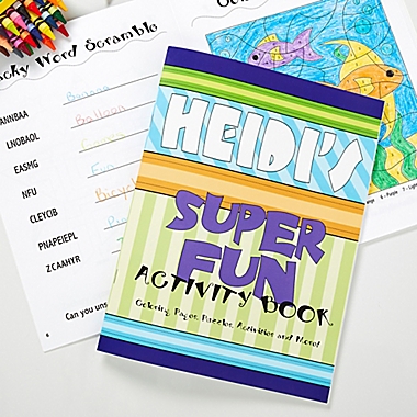 Super Fun Coloring Activity Book &amp; Crayon Set. View a larger version of this product image.