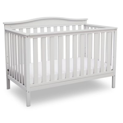 delta white baby crib