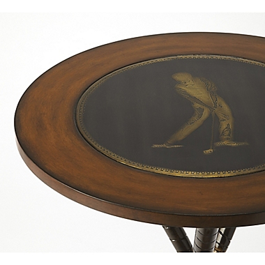 Butler Specialty Company Nineteenth Hole Round Golf Accent Table. View a larger version of this product image.