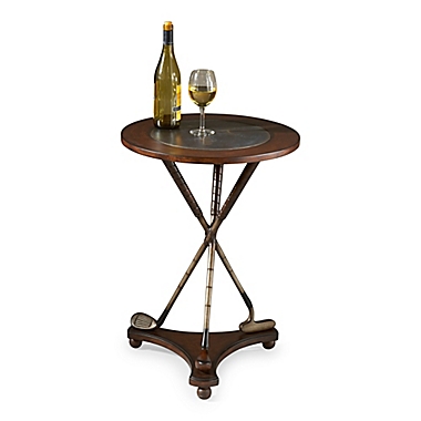 Butler Specialty Company Nineteenth Hole Round Golf Accent Table. View a larger version of this product image.