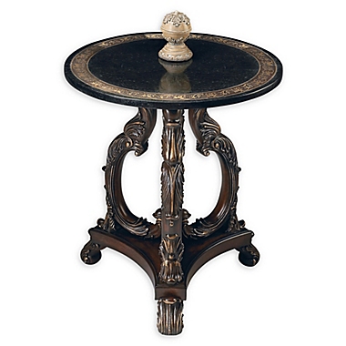 Butler Specialty Company Lafayette Round Stone Accent Table. View a larger version of this product image.