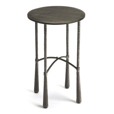 Accent End Tables Glass Metal, Williston Forge Delma End Table