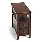 Alternate image 0 for Marcus 2-Drawer Side Table in Dark Brown