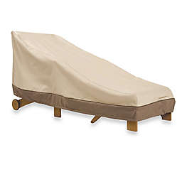 Classic Accessories® Veranda Wide Chaise Lounge Cover in Natural/Brown