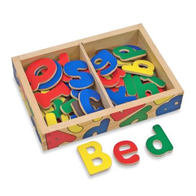melissa and doug wooden letters