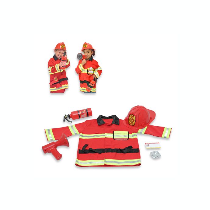 Melissa Doug Firefighter Role Play Costume Set Bed Bath Beyond