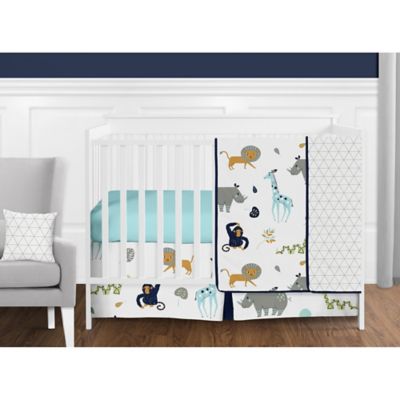 safari cot bedding