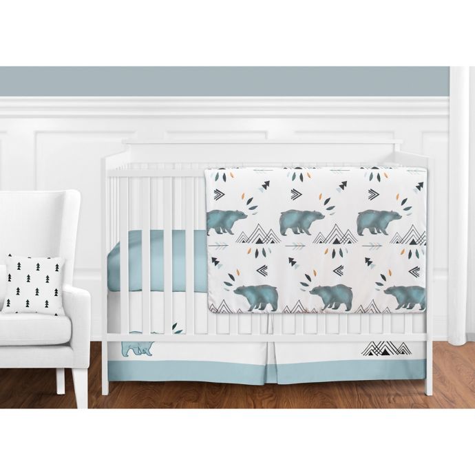 Sweet Jojo Designs Bear Mountain Crib Bedding Collection Buybuy Baby