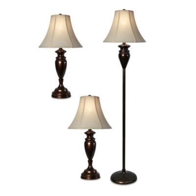 bed bath and beyond lamp set