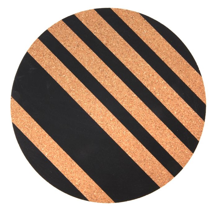 Core Kitchen™ Lines Round Cork Trivet Bed Bath and Beyond Canada