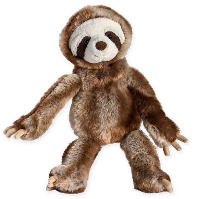 plush with rattle sloth