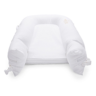 DockATot&reg; Deluxe+ Dock in Pristine White. View a larger version of this product image.