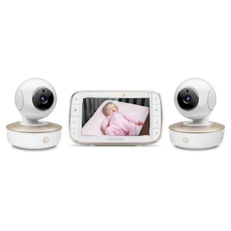 Motorola® MBP50-G2 Portable 5" Video Baby Monitor with 2 ...