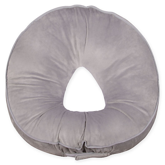 Alternate image 1 for Leachco® Podster® Plush Sling-Style Infant Lounger in Grey