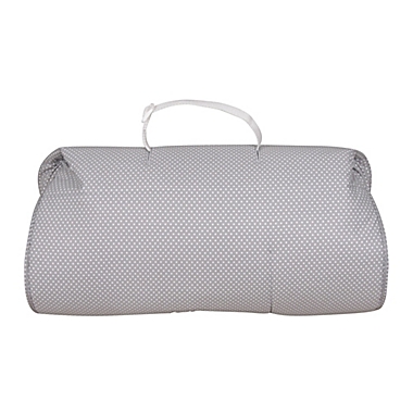 Leachco&reg; Prop &lsquo;R Shopper&reg; Body Fit Shopping Cart Cover in Grey Pin Dot. View a larger version of this product image.