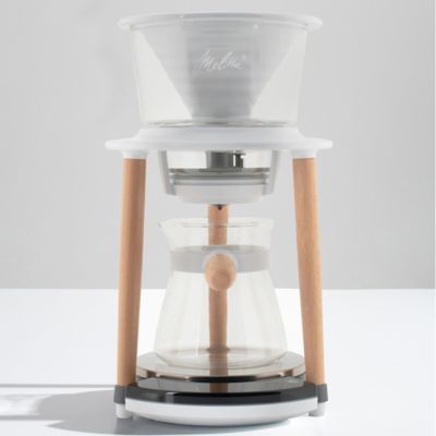 Melitta&reg; SENZ V&trade; Smart Pour-Over&trade; Coffee System in White