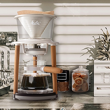 Melitta&reg; SENZ V&trade; Smart Pour-Over&trade; Coffee System in White. View a larger version of this product image.
