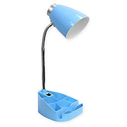 LimeLights Organizer Lamp with iPad® Tablet Stand in Blue