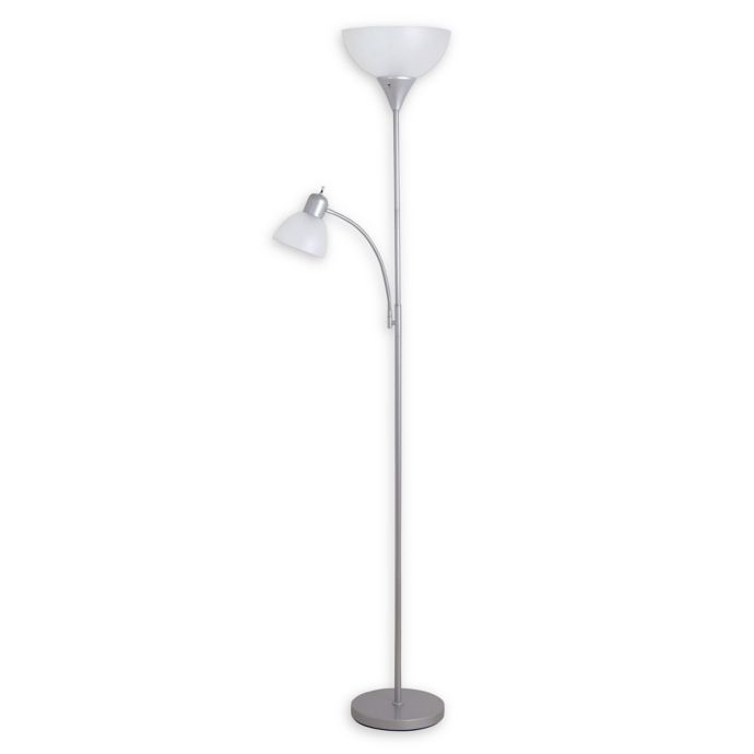 Silver Reading Lamp