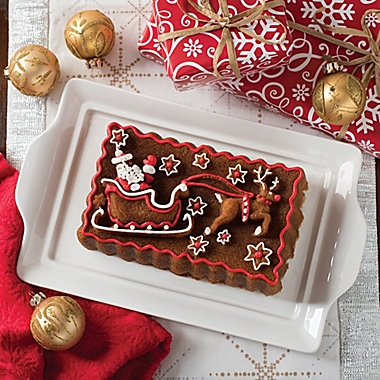 Nordic Ware&reg; Santa&#39;s Sleigh Loaf Pan. View a larger version of this product image.