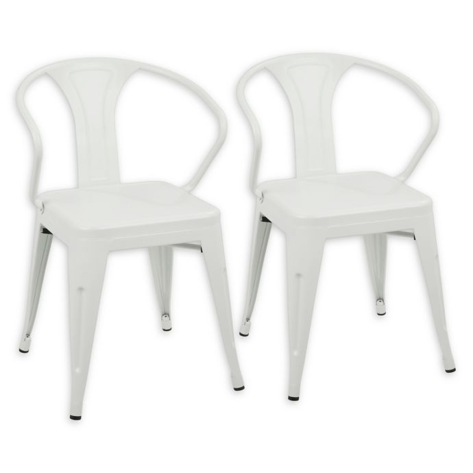 LumiSource® Waco Dining Chairs in Vintage Cream (Set of 2) Bed Bath