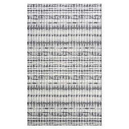 Couristan Shibori Abstract 3'11 x 5'6 Area Rug in Oyster