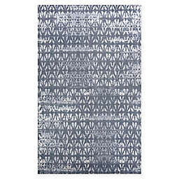 Couristan Marina Grisaille 3'11 x 5'6 Area Rug in Grey/Ivory