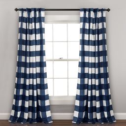 Blue Plaid Curtains Bed Bath Beyond