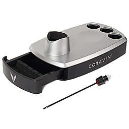 Coravin™ Pedestal Base & Faster Pour Needle in Silver