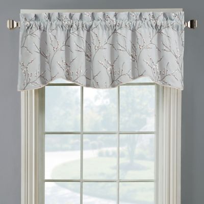 Allendale Lined Embroidered Window Valance