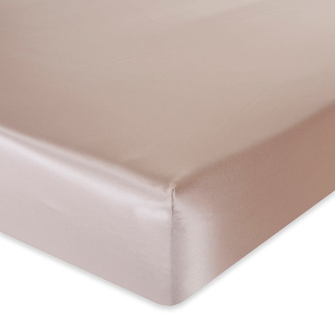 Glenna Jean Little Prince Fitted Sateen Crib Sheet In Cream