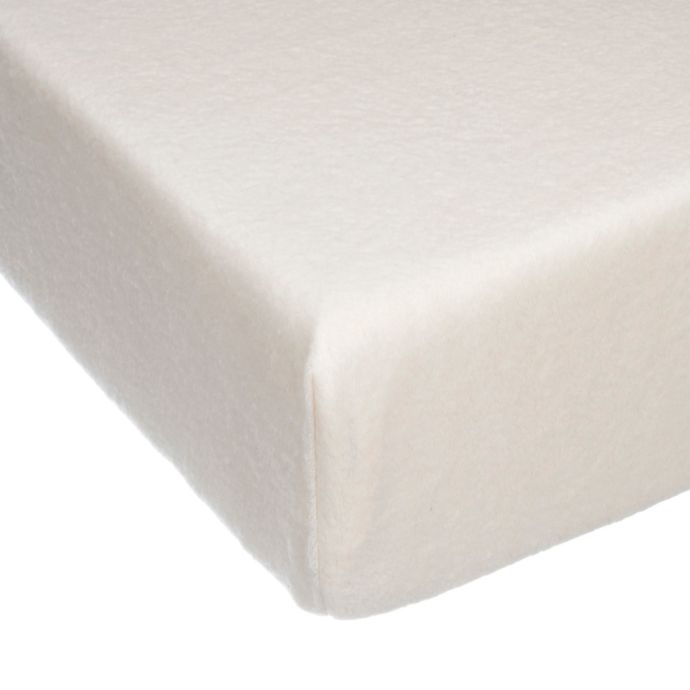 Glenna Jean Little Prince Softee Fitted Crib Sheet In Cream Bed