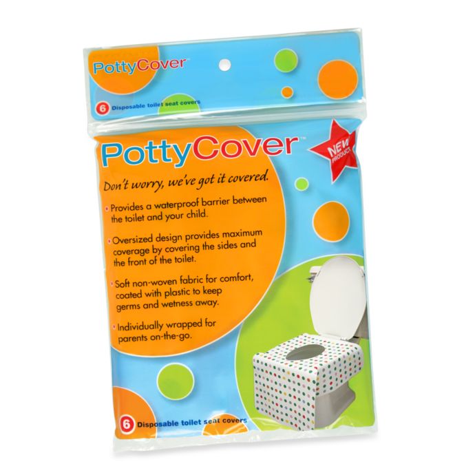 PottyCover 6-Pack Disposable Toilet Seat Covers | Bed Bath ...
