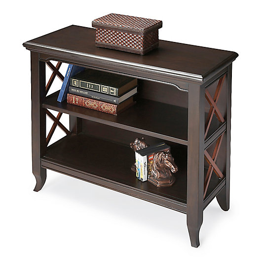 Alternate image 1 for Butler Specialty Company Newport Bookcase in Black/Cherry